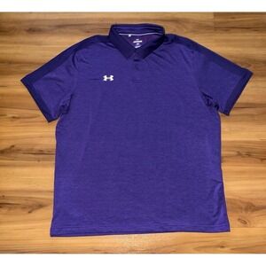 Mens Under Armour Polo Golf Performance Active Preppy Shirt